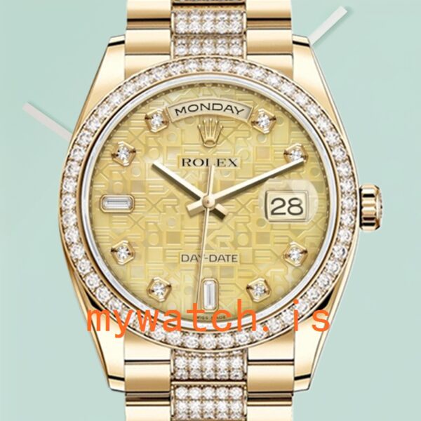 Rolex Day-Date 36mm m118348-0090 Mens President Bracelet: A Timeless Masterpiece