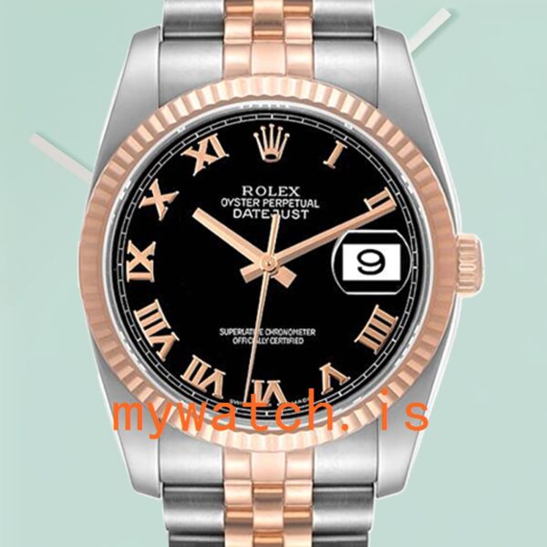 Rolex Datejust 116231 Mens 36mm Stainless Steel: Genuine vs. Replica
