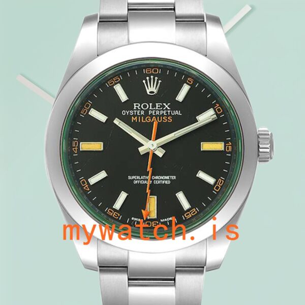 Rolex Milgauss m116400gv-0001 40mm Mens Oyster Bracelet: A Comprehensive Analysis