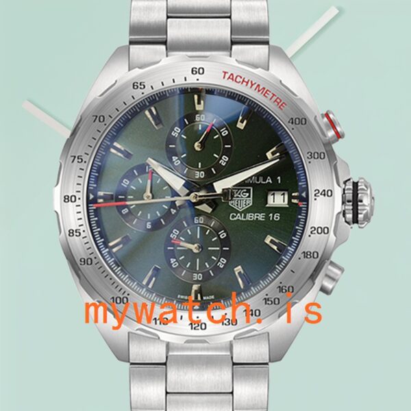Tag Heuer Formula 1 CAZ2015-002 Men 43mm Bracelet: Genuine vs. Replica