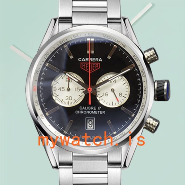 Tag Heuer Carrera CarreraGYSB-008 Men 43mm Silver-tone: A Timeless Masterpiece