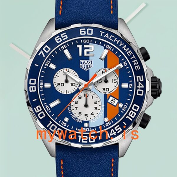 Tag Heuer Formula 1 Mens 43mm CAZ101N.FC8243 Leather Strap: Genuine vs. Replica