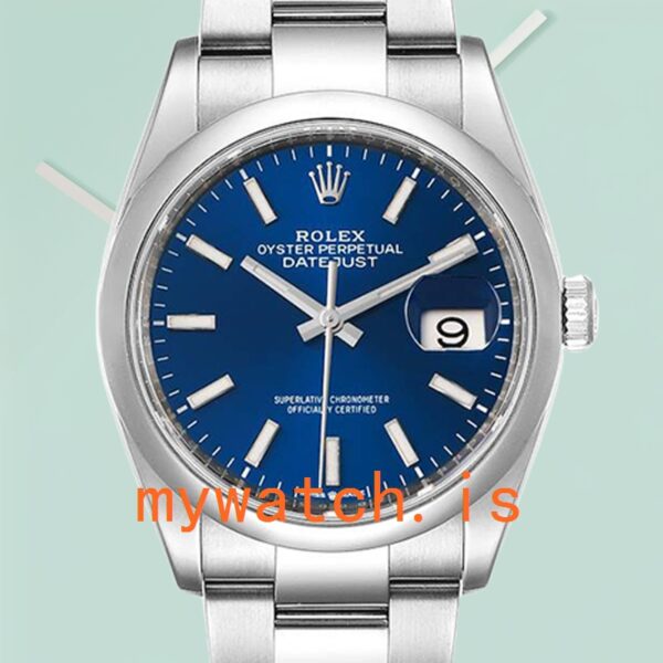 Rolex Datejust 36mm Mens m126200-0006 Silver-tone: Genuine vs. Replica