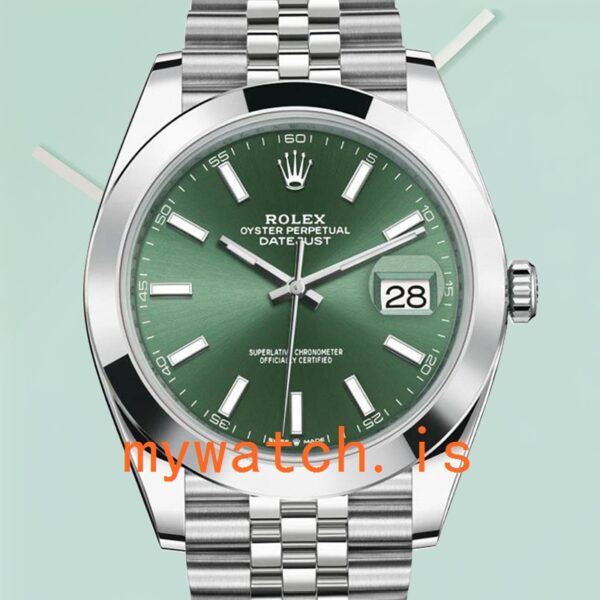 Rolex Datejust m126300-0020 41mm Mens Silver-tone: A Timeless Masterpiece