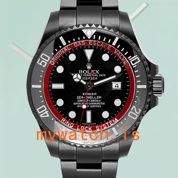 Rolex Deepsea 116600 44mm Mens Oyster Bracelet Automatic: Genuine vs. Replica